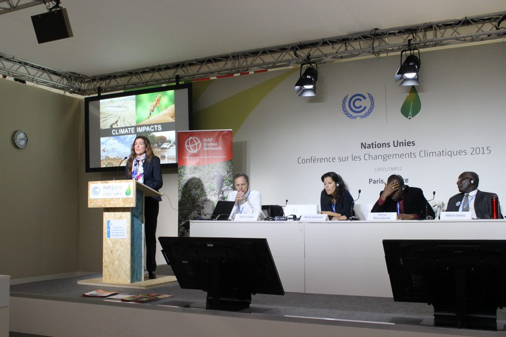 Lisa Goddard partage l'expérience de l'IRI en matière de soutien à l'utilisation des informations climatiques dans les pays en développement