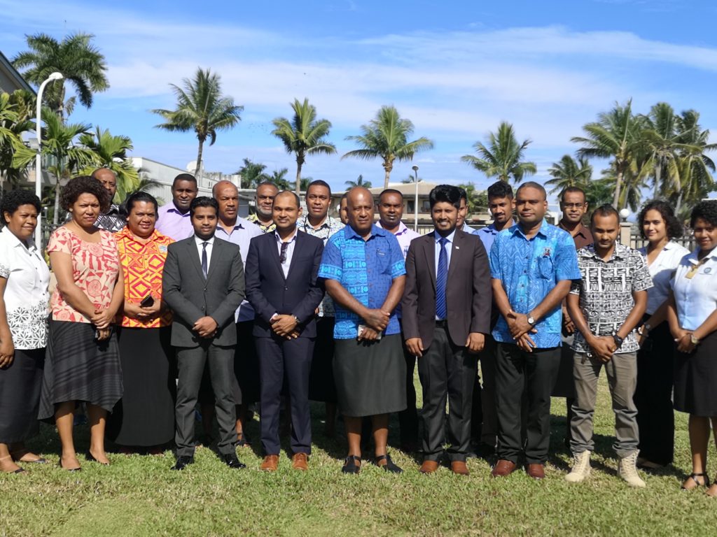 Participants of the workshop held in Lautoka, in Fiji’s Western Division.