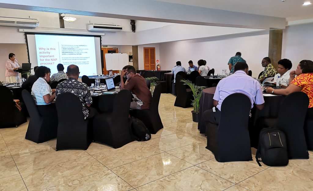 NAP Raising-awareness workshop in Fiji