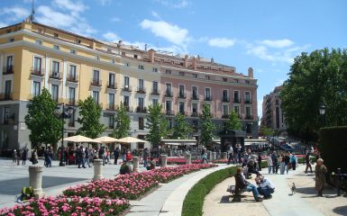 Imagen del paisaje urbano de Madrid