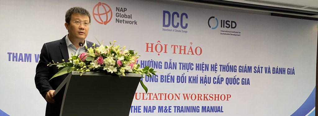 M. Nguyen Tuan Quang Département du changement climatique, Ministère des ressources naturelles et de l'environnement (MONRE), Vietnam