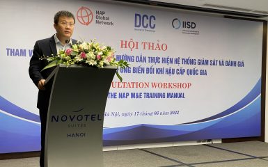 M. Nguyen Tuan Quang Département du changement climatique, Ministère des ressources naturelles et de l'environnement (MONRE), Vietnam