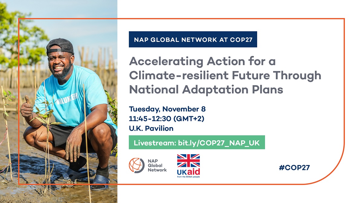 COP27 Accelerating Action for a Climate-Resilient Future Through National Adaptation Plans