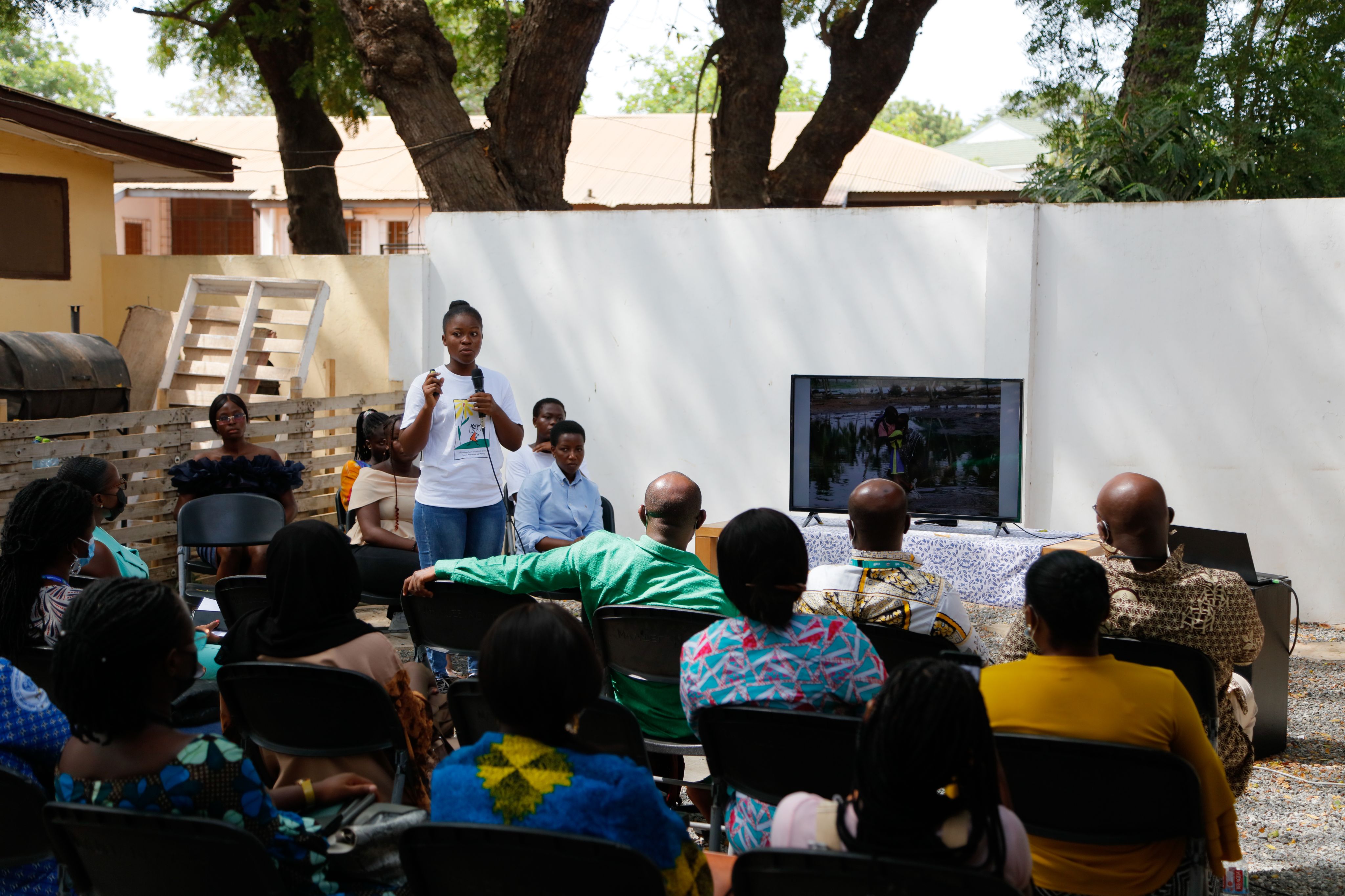 A participant of the Envisioning Resilience initiative in Ghana tells the story behind a photo she captured showing the impacts of climate change on her life.